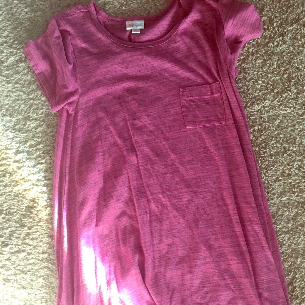 Marled pink Lularoe Carly